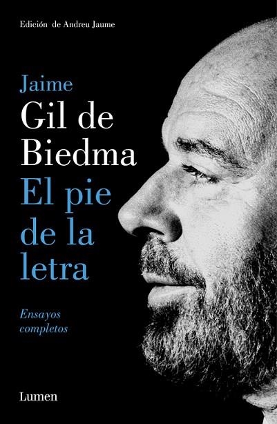 PIE DE LA LETRA, EL | 9788426404640 | GIL DE BIEDMA, JAIME | Llibreria Drac - Llibreria d'Olot | Comprar llibres en català i castellà online