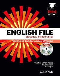 ENGLISH FILE ELEMENTARY SB+WB WITH KEY (3 ED)  | 9780194598910 | VV.AA. | Llibreria Drac - Llibreria d'Olot | Comprar llibres en català i castellà online