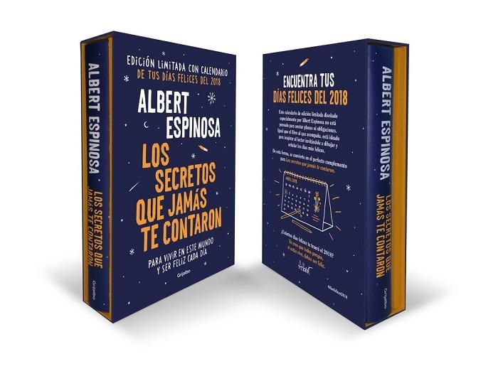 SECRETOS QUE JAMÁS TE CONTARON, LOS (EDICIÓN ESPECIAL CON CALENDARIO 2018) | 9788425355905 | ESPINOSA, ALBERT | Llibreria Drac - Llibreria d'Olot | Comprar llibres en català i castellà online