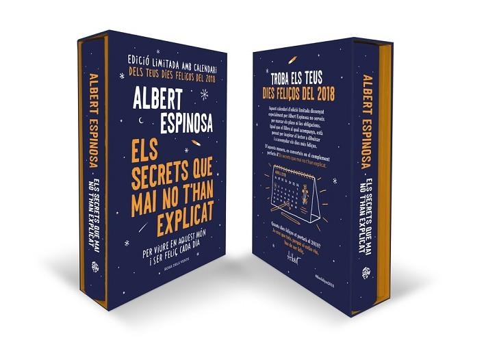 SECRETS QUE MAI NO T'HAN EXPLICAT, ELS (EDICIÓ ESPECIAL AMB CALENDARI 2018) | 9788416930197 | ESPINOSA, ALBERT | Llibreria Drac - Llibreria d'Olot | Comprar llibres en català i castellà online