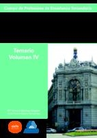 CUERPO DE PROFESORES DE ENSEÑANZA SECUNDARIA. ECONOMÍA. TEMARIO. VOLUMEN IV | 9788466580786 | VIVÓ MURCIANO, PILAR (IVEP)/ALBERO HERNANDEZ, JORDI VICENT/MARTINEZ DELGADO, Mª VICTORIA | Llibreria Drac - Llibreria d'Olot | Comprar llibres en català i castellà online