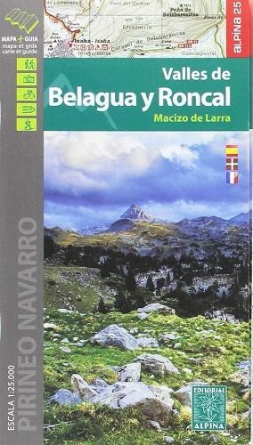 VALLES DE BELAGUA Y RONCAL. MAPA EXCURSIONISTA 1:25.000 | 9788480906678 | AA.VV. | Llibreria Drac - Llibreria d'Olot | Comprar llibres en català i castellà online