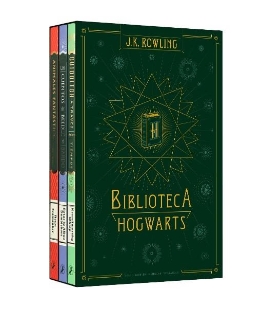 BIBLIOTECA HOGWARTS (PACK 3 VOL.) | 9788498388299 | ROWLING, J. K. | Llibreria Drac - Librería de Olot | Comprar libros en catalán y castellano online