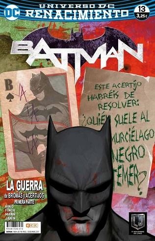 BATMAN NÚM. 68/13 (RENACIMIENTO) | 9788417243470 | KING, TOM | Llibreria Drac - Llibreria d'Olot | Comprar llibres en català i castellà online