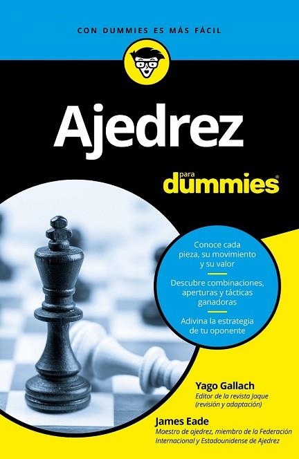 AJEDREZ PARA DUMMIES | 9788432904141 | EADE, JAMES | Llibreria Drac - Llibreria d'Olot | Comprar llibres en català i castellà online