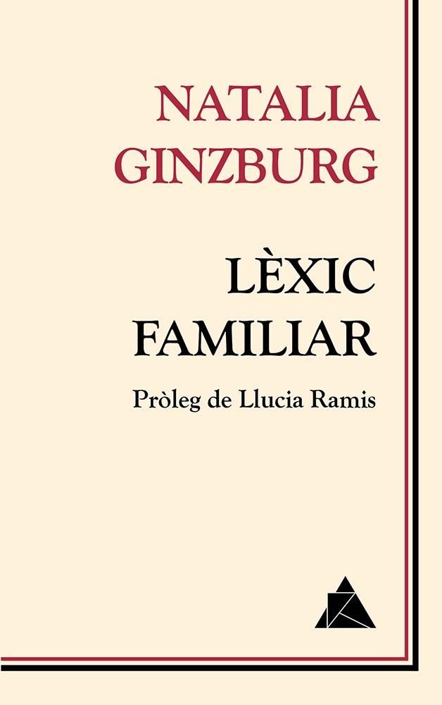 LÈXIC FAMILIAR | 9788416222254 | GINZBURG, NATALIA | Llibreria Drac - Librería de Olot | Comprar libros en catalán y castellano online