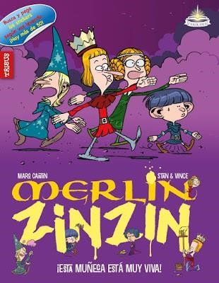 MERLIN ZINZIN ESTA MUÑECA ESTA MUY VIVA | 9788416635016 | CANTIN, MARC | Llibreria Drac - Llibreria d'Olot | Comprar llibres en català i castellà online