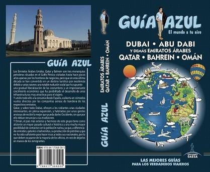 DUBAI ABU DHABI QATAR BAHREIN OMAN Y DEMAS EMIRATOS ARABES 2018 (GUIA AZUL) | 9788417368005 | MAZARRASA, LUIS | Llibreria Drac - Llibreria d'Olot | Comprar llibres en català i castellà online