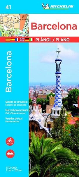 BARCELONA (PLANO) 1:12000 ED.2018 | 9782067228320 | MICHELIN | Llibreria Drac - Llibreria d'Olot | Comprar llibres en català i castellà online