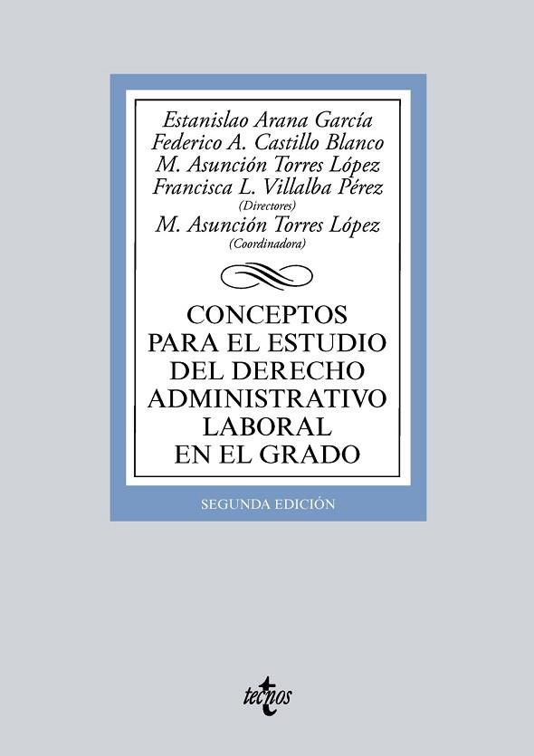 CONCEPTOS PARA EL ESTUDIO DEL DERECHO ADMINISTRATIVO LABORAL EN EL GRADO | 9788430973682 | AA.DD. | Llibreria Drac - Llibreria d'Olot | Comprar llibres en català i castellà online