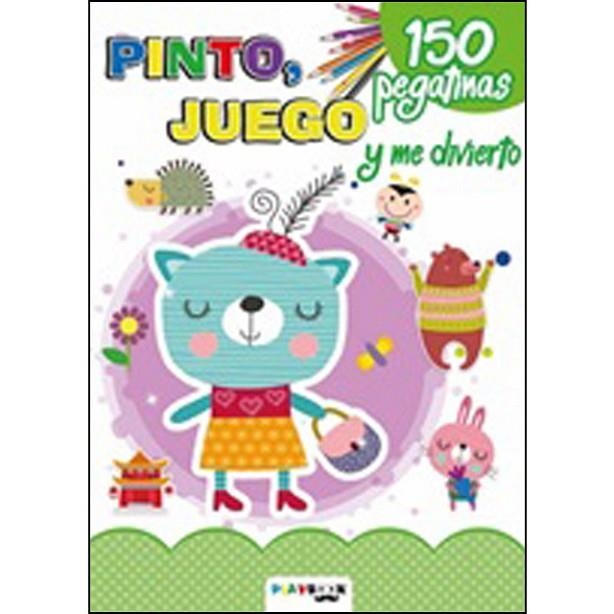 PINTO JUEGO Y ME DIVIERTO (150 PEGATINAS) | 9788417076061 | Llibreria Drac - Llibreria d'Olot | Comprar llibres en català i castellà online