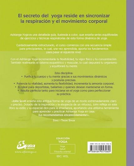 ASHTANGA YOGA | 9788484457060 | SCOTT, JOHN | Llibreria Drac - Llibreria d'Olot | Comprar llibres en català i castellà online