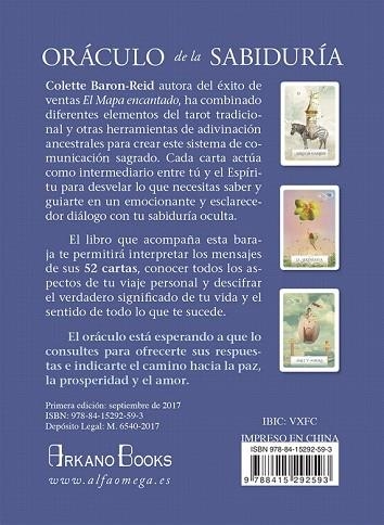 ORÁCULO DE LA SABIDURÍA (CARTAS) | 9788415292593 | BARON-REID, COLETTE | Llibreria Drac - Librería de Olot | Comprar libros en catalán y castellano online