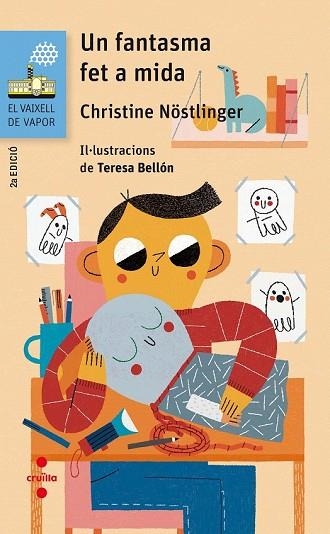 FANTASMA FET A MIDA, UN | 9788466143974 | NÖSTLINGER, CHRISTINE | Llibreria Drac - Librería de Olot | Comprar libros en catalán y castellano online