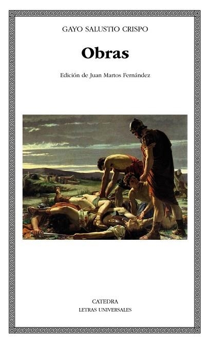 OBRAS (LETRAS UNIVERSALES) | 9788437638010 | GAYO SALUSTIO CRISPO | Llibreria Drac - Llibreria d'Olot | Comprar llibres en català i castellà online