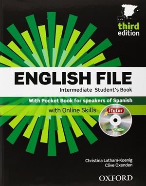 ENGLISH FILE INTERMEDIATE SB+WB WITH KEY THIRD EDITION | 9780194519915 | VARIOS AUTORES | Llibreria Drac - Llibreria d'Olot | Comprar llibres en català i castellà online