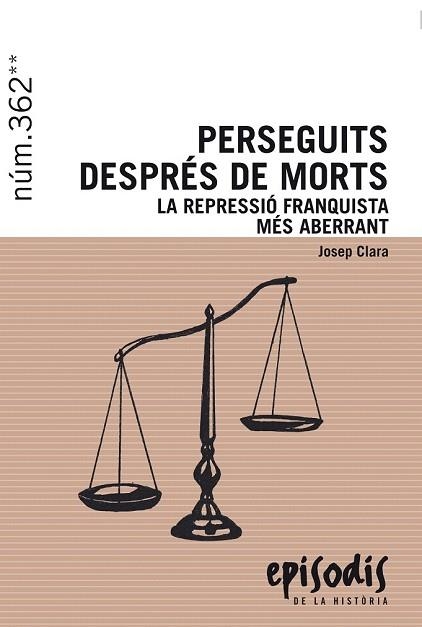 PERSEGUITS DESPRÉS DE MORTS | 9788423208401 | CLARA, JOSEP | Llibreria Drac - Llibreria d'Olot | Comprar llibres en català i castellà online