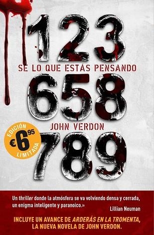 SÉ LO QUE ESTÁS PENSANDO | 9788416859160 | VERDON, JOHN | Llibreria Drac - Llibreria d'Olot | Comprar llibres en català i castellà online