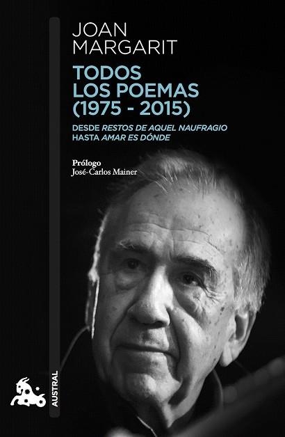 TODOS LOS POEMAS (1975-2015) | 9788408182344 | MARGARIT, JOAN | Llibreria Drac - Librería de Olot | Comprar libros en catalán y castellano online