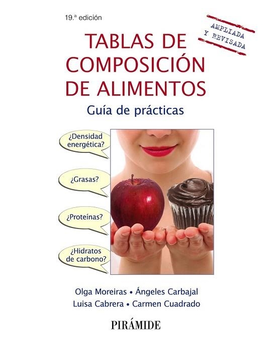 TABLAS DE COMPOSICIÓN DE ALIMENTOS | 9788436839470 | MOREIRAS, OLGA; CARBAJAL, ÁNGELES; CABRERA, LUISA; CUADRADO, CARMEN | Llibreria Drac - Llibreria d'Olot | Comprar llibres en català i castellà online