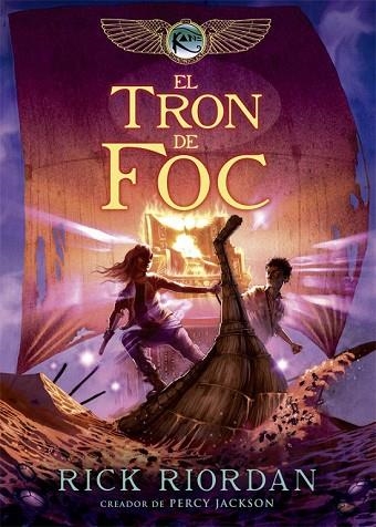 TRON DE FOC, EL (PIRAMIDE VERMELLA, 2) | 9788424662974 | RIORDAN, RICK | Llibreria Drac - Llibreria d'Olot | Comprar llibres en català i castellà online