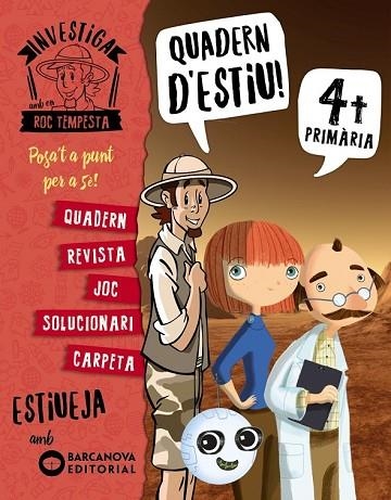 INVESTIGA AMB EN ROC TEMPESTA. QUADERN D'ESTIU 4T PRIMARIA | 9788448944858 | MURILLO, NÚRIA; CERDÀ, XIMO | Llibreria Drac - Llibreria d'Olot | Comprar llibres en català i castellà online