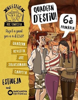 INVESTIGA AMB EN ROC TEMPESTA. QUADERN D'ESTIU 6È PRIMARIA | 9788448944872 | MURILLO, NÚRIA; BARÓ, SANTI | Llibreria Drac - Llibreria d'Olot | Comprar llibres en català i castellà online