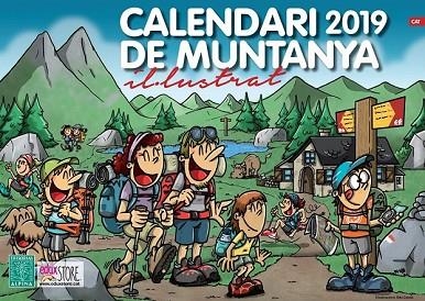 CALENDARI 2019 DE MUNTANYA IL·LUSTRAT | 9788480907545 | AA.DD. | Llibreria Drac - Llibreria d'Olot | Comprar llibres en català i castellà online