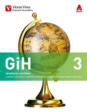 GIH 3 (GEOGRAFIA I HISTORIA ESO ) AULA 3D | 9788468231976 | ALBET MAS, ABEL/BOSCH MESTRES, DOLORS/GARCIA SEBASTIAN, MARGARITA/GATELL ARIMONT, CRISTINA/GONZALEZ  | Llibreria Drac - Llibreria d'Olot | Comprar llibres en català i castellà online