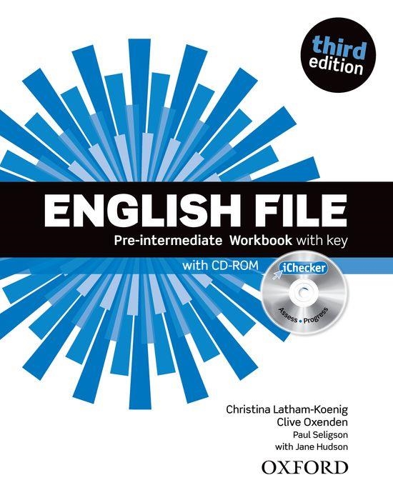 ENGLISH FILE PRE-INTERMEDIATE. WORKBOOK WITH KEY AND ICHECKER 3RD EDITION | 9780194598736 | OXENDEN, CLIVE/LATHAM-KOENIG, CHRISTINA/SELIGSON, PAUL | Llibreria Drac - Llibreria d'Olot | Comprar llibres en català i castellà online