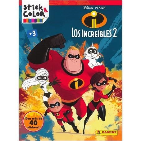 INCREIBLES 2, LOS (STICK COLOR) | 9788427870963 | Llibreria Drac - Llibreria d'Olot | Comprar llibres en català i castellà online