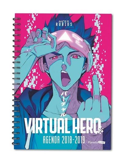 AGENDA 2018 2019 VIRTUAL HERO | 9788417166137 | ELRUBIUS | Llibreria Drac - Llibreria d'Olot | Comprar llibres en català i castellà online