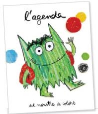 AGENDA DEL MONSTRE DE COLORS, L' | 9788494883255 | LLENAS, ANNA | Llibreria Drac - Llibreria d'Olot | Comprar llibres en català i castellà online