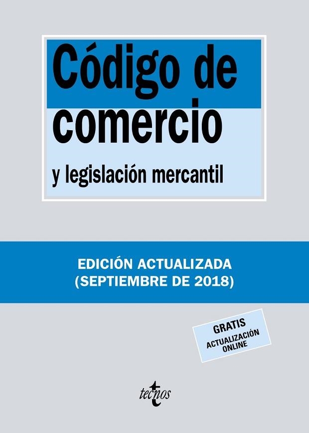 CÓDIGO DE COMERCIO | 9788430975082 | EDITORIAL TECNOS | Llibreria Drac - Llibreria d'Olot | Comprar llibres en català i castellà online