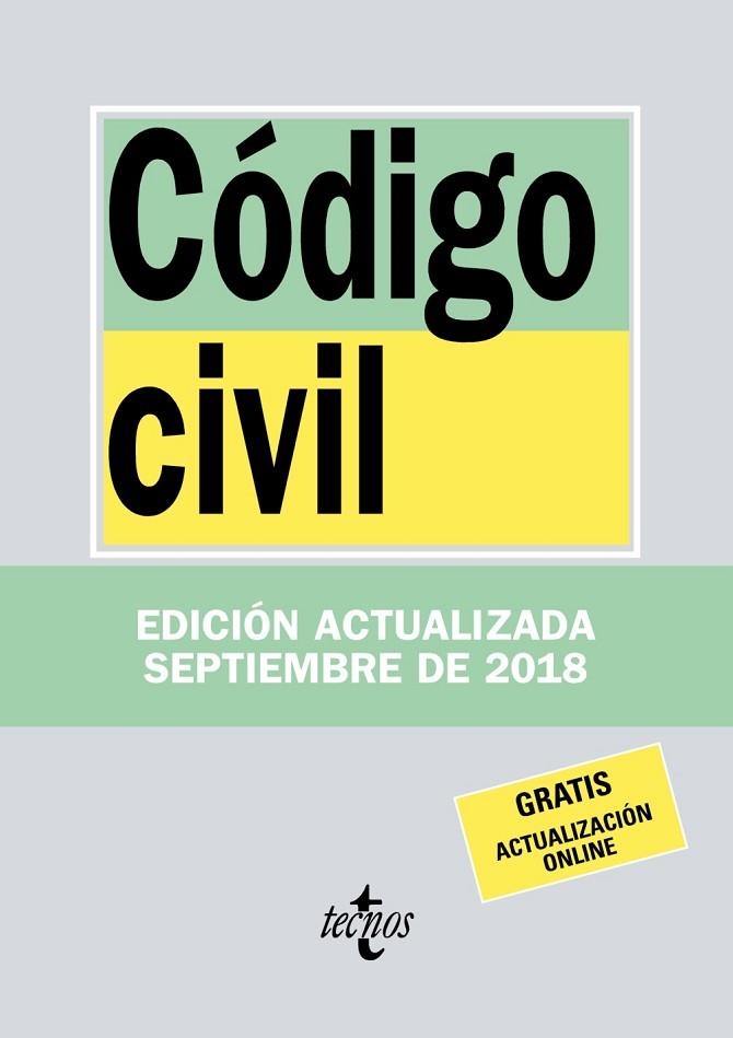 CÓDIGO CIVIL | 9788430975044 | EDITORIAL TECNOS | Llibreria Drac - Llibreria d'Olot | Comprar llibres en català i castellà online