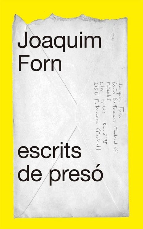 ESCRITS DE PRESÓ | 9788441232006 | FORN, JOAQUIM | Llibreria Drac - Llibreria d'Olot | Comprar llibres en català i castellà online