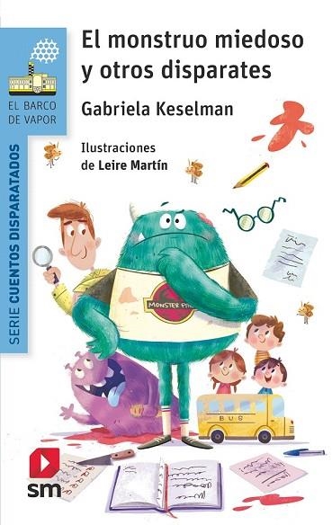 MONSTRUO MIEDOSO Y OTROS DISPARATES, EL | 9788491077749 | KESELMAN, GABRIELA | Llibreria Drac - Librería de Olot | Comprar libros en catalán y castellano online