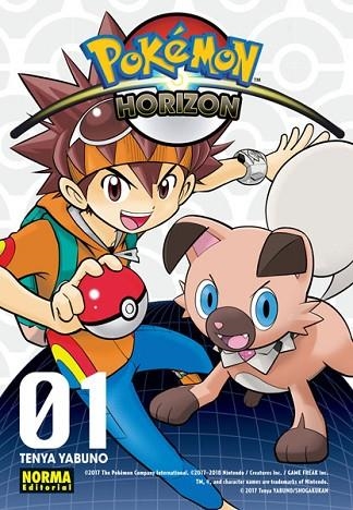 POKEMON HORIZON 01 | 9788467931754 | TENYA YABUNO | Llibreria Drac - Llibreria d'Olot | Comprar llibres en català i castellà online