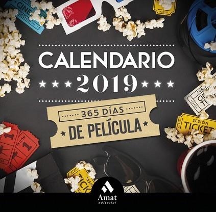 CALENDARIO 2019 365 DIAS DE PELICULAS | 9788417208387 | Llibreria Drac - Llibreria d'Olot | Comprar llibres en català i castellà online