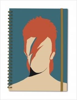 LIBRETA A4 BOWIE | 8432715103493 | COCO DAVEZ | Llibreria Drac - Llibreria d'Olot | Comprar llibres en català i castellà online