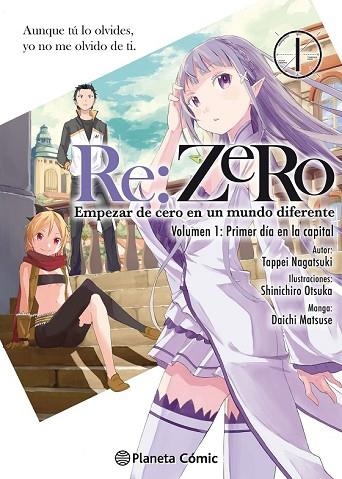 RE: ZERO Nº 01 | 9788491468691 | NAGATSUKI, TAPPEI | Llibreria Drac - Llibreria d'Olot | Comprar llibres en català i castellà online