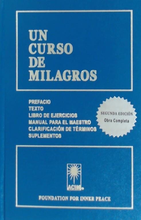 UN CURSO DE MILAGROS | 9781883360818 | FOUNDATION FOR INNER PEACE | Llibreria Drac - Llibreria d'Olot | Comprar llibres en català i castellà online