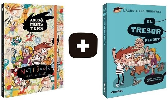 TRESOR PERDUT, EL (L'AGUS I ELS MONSTRES 12 + NOTEBOOK) | 9788491014805 | COPONS, JAUME; FORTUNY, LILIANA | Llibreria Drac - Librería de Olot | Comprar libros en catalán y castellano online