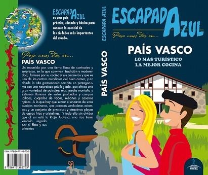 PAÍS VASCO 2018 LO MÁS TURÍSTICO LAMEJOR COCINA(ESCAPADA AZUL) | 9788417368753 | MONREAL, MANUEL | Llibreria Drac - Llibreria d'Olot | Comprar llibres en català i castellà online