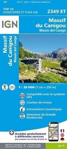 MAPA MASSIF DU CANIGOU RANDONNEE ET PLEIN AIR (2349 ET) | 9782758541523 | AA.DD. | Llibreria Drac - Llibreria d'Olot | Comprar llibres en català i castellà online