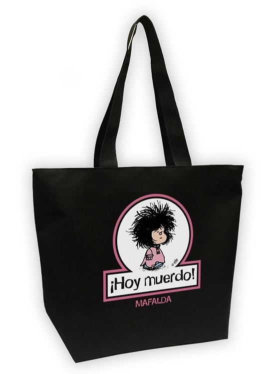 BOLSA MEGA SHOPPER MAFALDA. HOY MUERDO | 9788893674690 | QUINO | Llibreria Drac - Llibreria d'Olot | Comprar llibres en català i castellà online