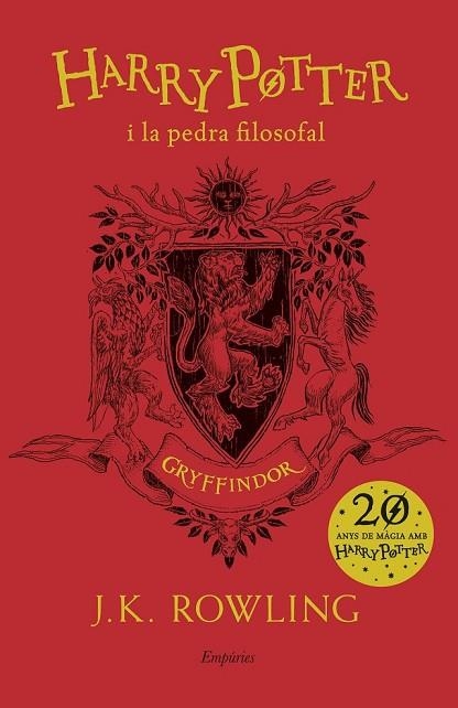 HARRY POTTER I LA PEDRA FILOSOFAL (GRYFFINDOR) | 9788417016678 | ROWLING, J.K. | Llibreria Drac - Librería de Olot | Comprar libros en catalán y castellano online