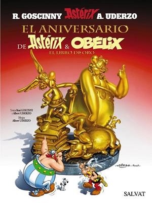 ANIVERSARIO DE ASTERIX Y OBELIX, EL. EL LIBRO DE ORO (ASTERIX 34) | 9788421683941 | GOSCINNY, RENE; UDERZO, ALBERT | Llibreria Drac - Librería de Olot | Comprar libros en catalán y castellano online