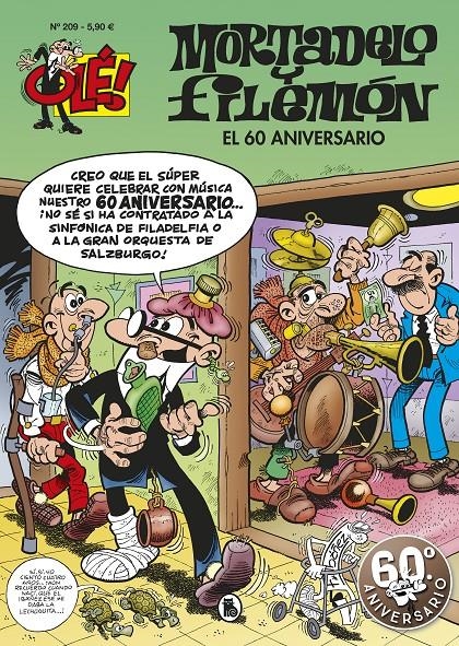 60 ANIVERSARIO, EL (OLE MORTADELO 209) | 9788402421661 | IBAÑEZ, FRANCISCO | Llibreria Drac - Llibreria d'Olot | Comprar llibres en català i castellà online