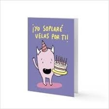 TARJETA LYONA FELICIDADES YO SOPLARE VELAS POR TI | 8432715107415 | Llibreria Drac - Llibreria d'Olot | Comprar llibres en català i castellà online